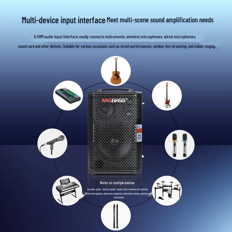 Mige A6 Outdoor Professional Instrument Speaker