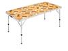 COLEMAN Natural Puzzle Height 30kg Weight Antibacterial Table/150 - Outdoor, Camping, BBQ, Picnic, Foldable, Adjustable, Family/Group Use, Capacity,