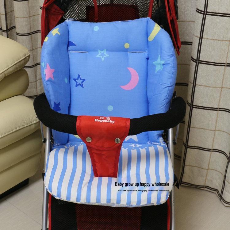 Thick Waterproof Cotton Stroller & High Chair Cushion with Oxford Cloth