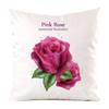 Office Sofa Car Cushion Cover Luxury Home Decoration Pillow Cover Creative Colorful Rose Pattern