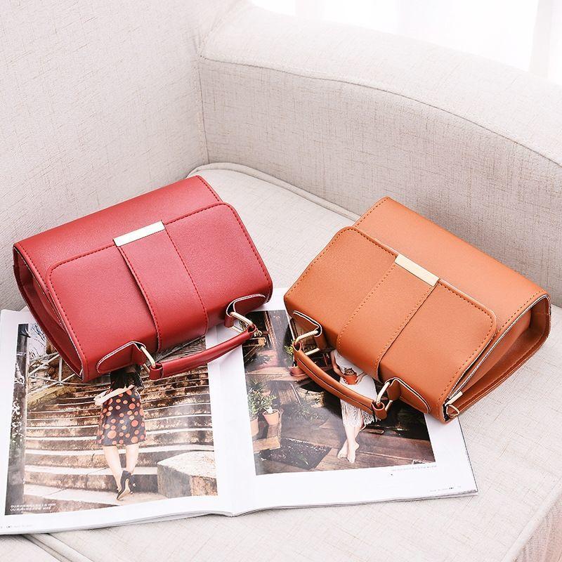 New Fashion Women's Bag Leather Bags Small Brim Crossbody Shoulder Bag for Women Messenger Bags for Women