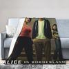 Alices In Borderland Drama Poster Blanket Quality Soft Warm Throw Blanket Winter Child Outdoor Novelty Bedspread