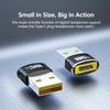 1/2/5Pcs USB To Type C OTG Adapter USB USB-C Female To USB Male PD100W Fast Charging OTG Connector For PC Macbook Samsung