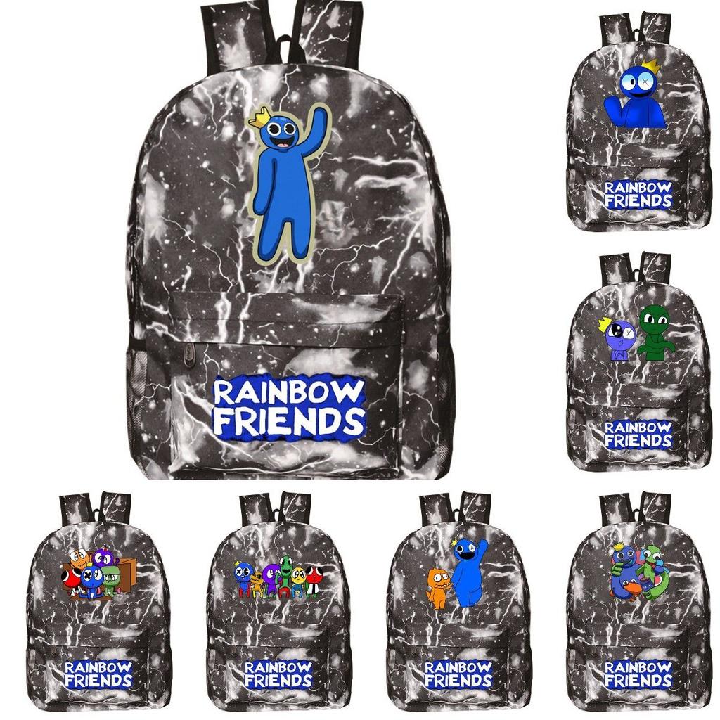 Roblox Rainbow Friends Large Capacity Student Backpack Bag Book