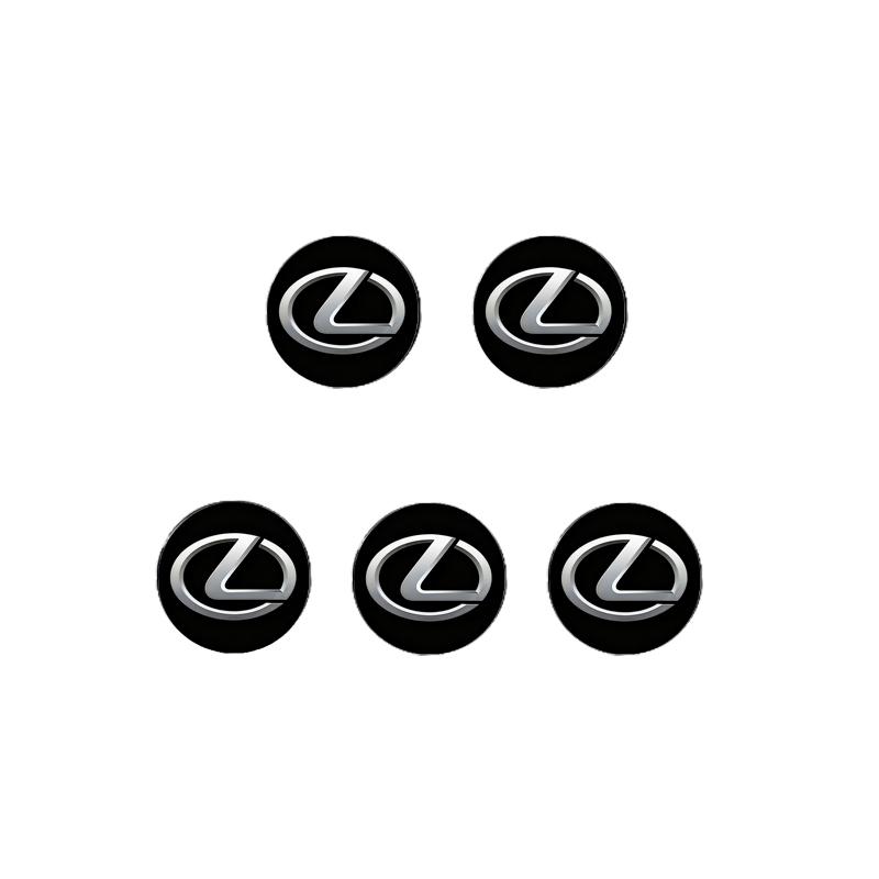 Car Remote Key Emblem Sticker Aluminum Keys Decoration Decal For Lexus F SPORT ES RX NX LS UX LM LX GX LC RZ IS CT GS RC HS SC