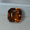 Square Cut 7.95 Ct Natural Ceylon Sapphire Orange Rare Loose Gemstone