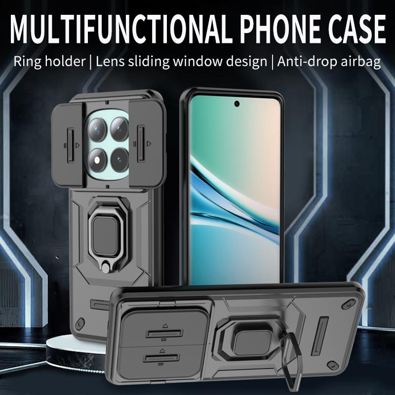 Shockproof Armor Slide Lens Case for Xiaomi POCO M8 Pro 5G X7 Pro Pocom8 Xiao Mi Poko M8 Phone Bag Hard Strong Cover