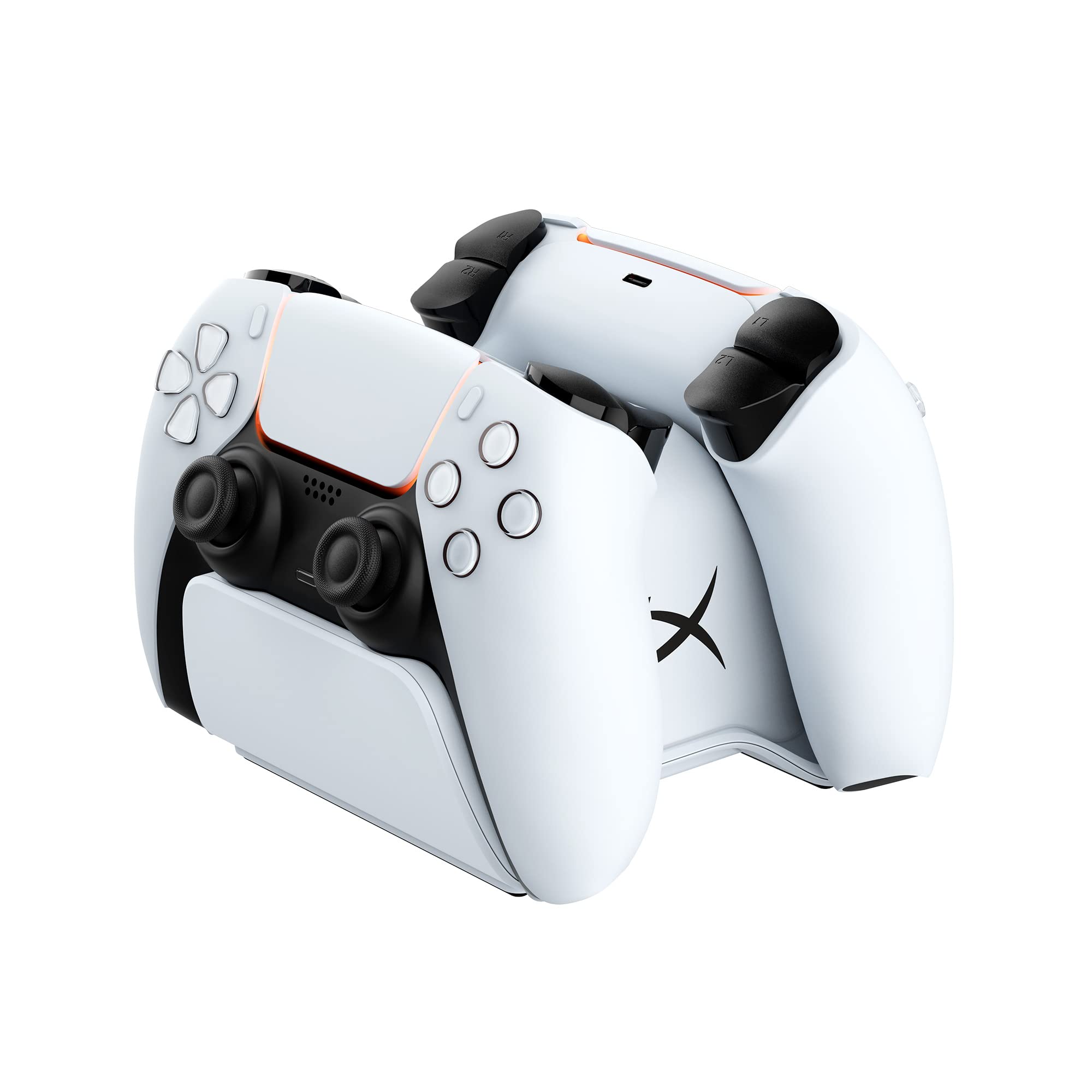 

Зарядна станція бездротового контролера HyperX ChargePlay Duo DualSense, 2 роки гарантії, 51P68AA, білий [сумісність із PS5]