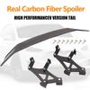 FD Sports Style Real Carbon Fiber Spoiler for Tesla Model 3: Cross-Border Suitable Fixed Rear Wing