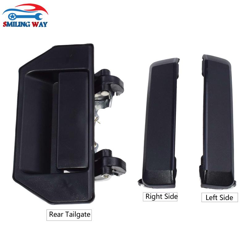 Outside Handle Left Driver or Right or Rear Tailgate For Nissan Frontier Pickup D21 Sentra Pathfinder 80606-01A10 90606-01G01 only Rear Tailgate