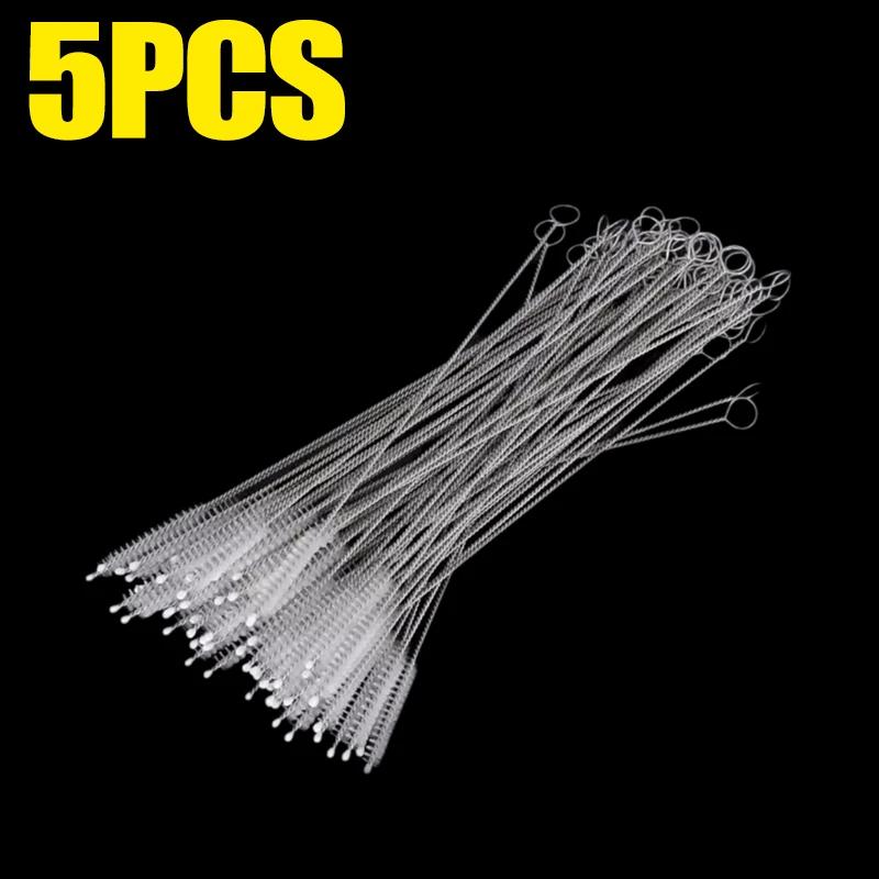 

Набор из 50/5 нейлоновых щеток для чистки бутылок, трубочек, трубочек для питья, чистящих средств с длинной ручкой, щеток для чистки детских чашек Length about 17cm