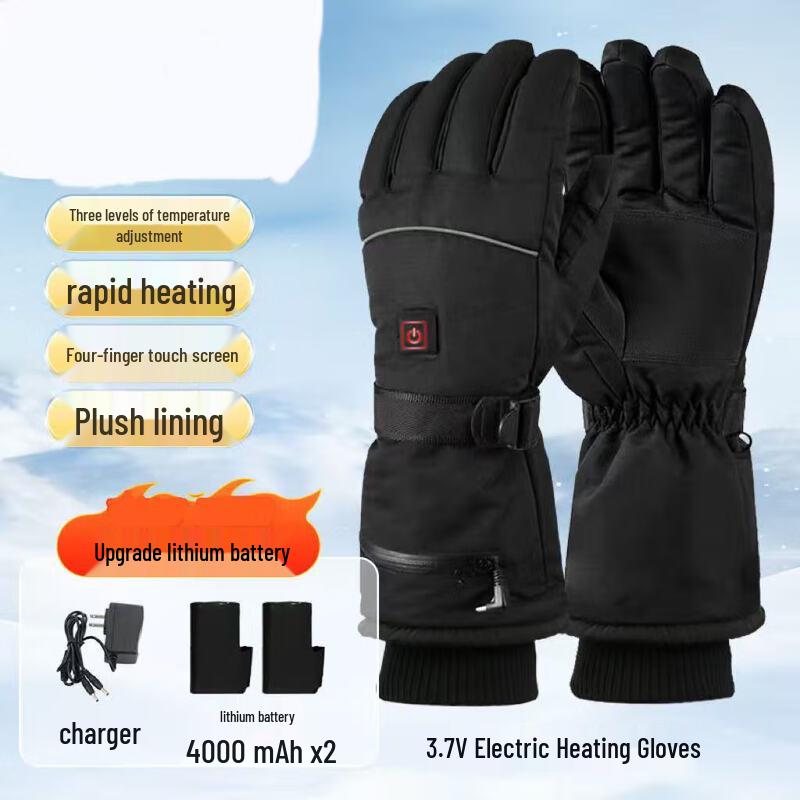 Lishi USB Heated Motorcycle Gloves