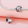 Authentic Original Copper Metal Charm Bead Components Luxury Hug Love Heart Monkey Animal Bead Components Compatible With Bracelet High Quality Fine