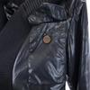 LORINZA made in Japan Rib Switching Jacket S black Men's Used