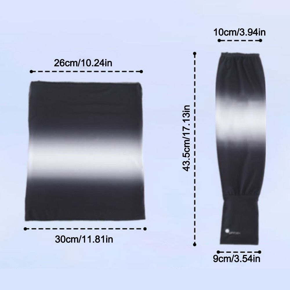 UV Protection Ice Silk Face Mask Breathable Sunscreen Face Veil Fashion Ice Silk Sleeve Outdoor
