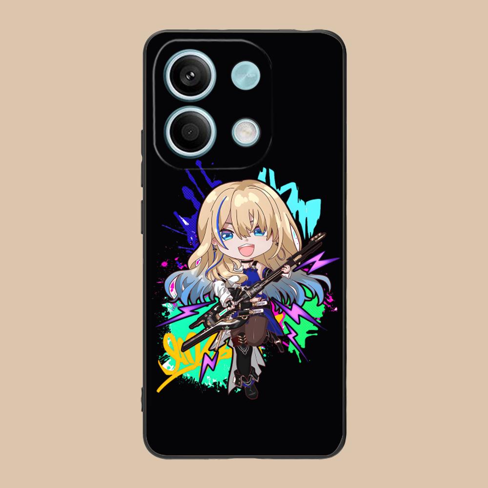 HSR Serval Matte TPU Mobile Phone Case for Xiaomi 15 14 13 12 Mi 11 T Ultra Lite Pro S X 5G Colorful Printing Cover