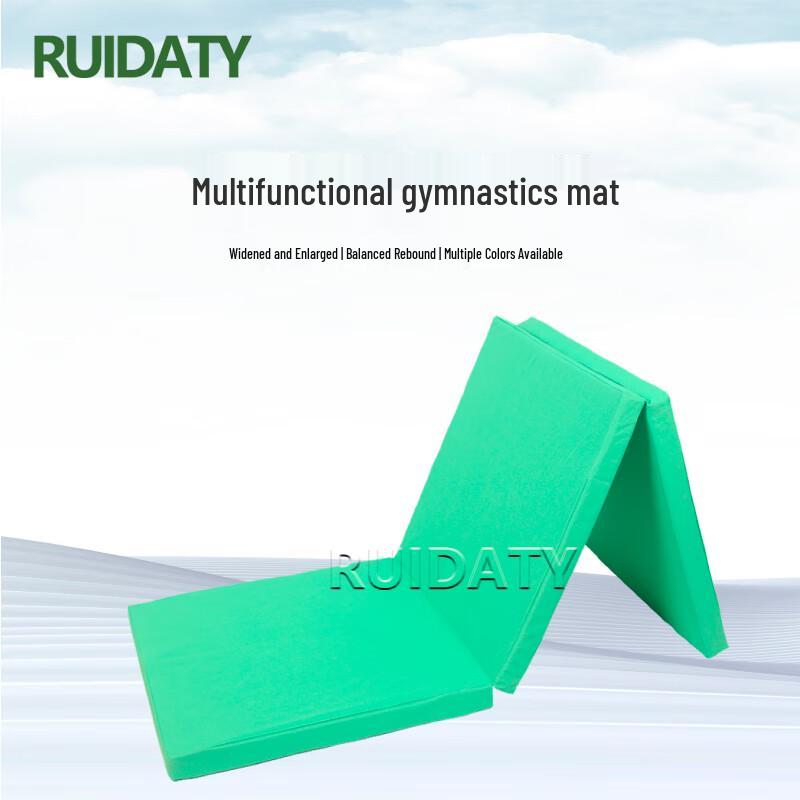 

RUIDATY Foldable Thickened Gymnastics & Yoga Training Mat Tri-fold 180x60x5cm