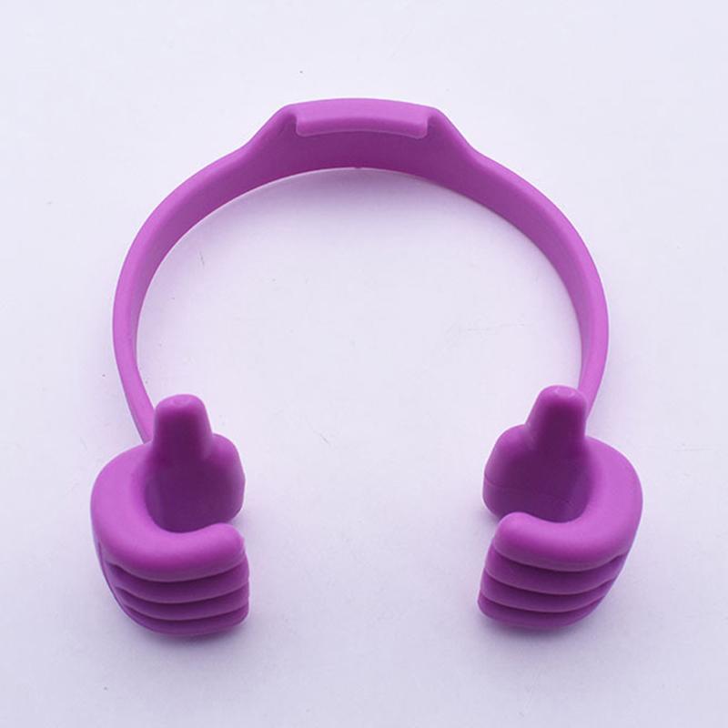 

Подставка для сотового телефона Thumbs-Up, регулируемая пластиковая подставка для телефона, многоцветная, портативная розовый