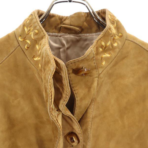 Genuine Leather Leather Jacket Camel Genuine Leather Women Used