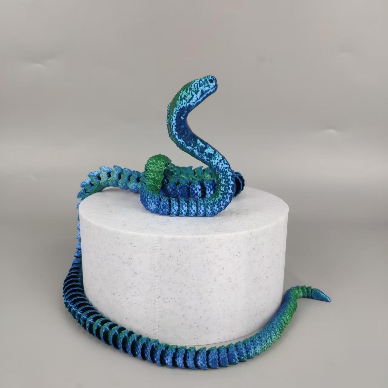 

«3D-печатная змеиная экипировка: «Красочное украшение для яиц питона и кобры»