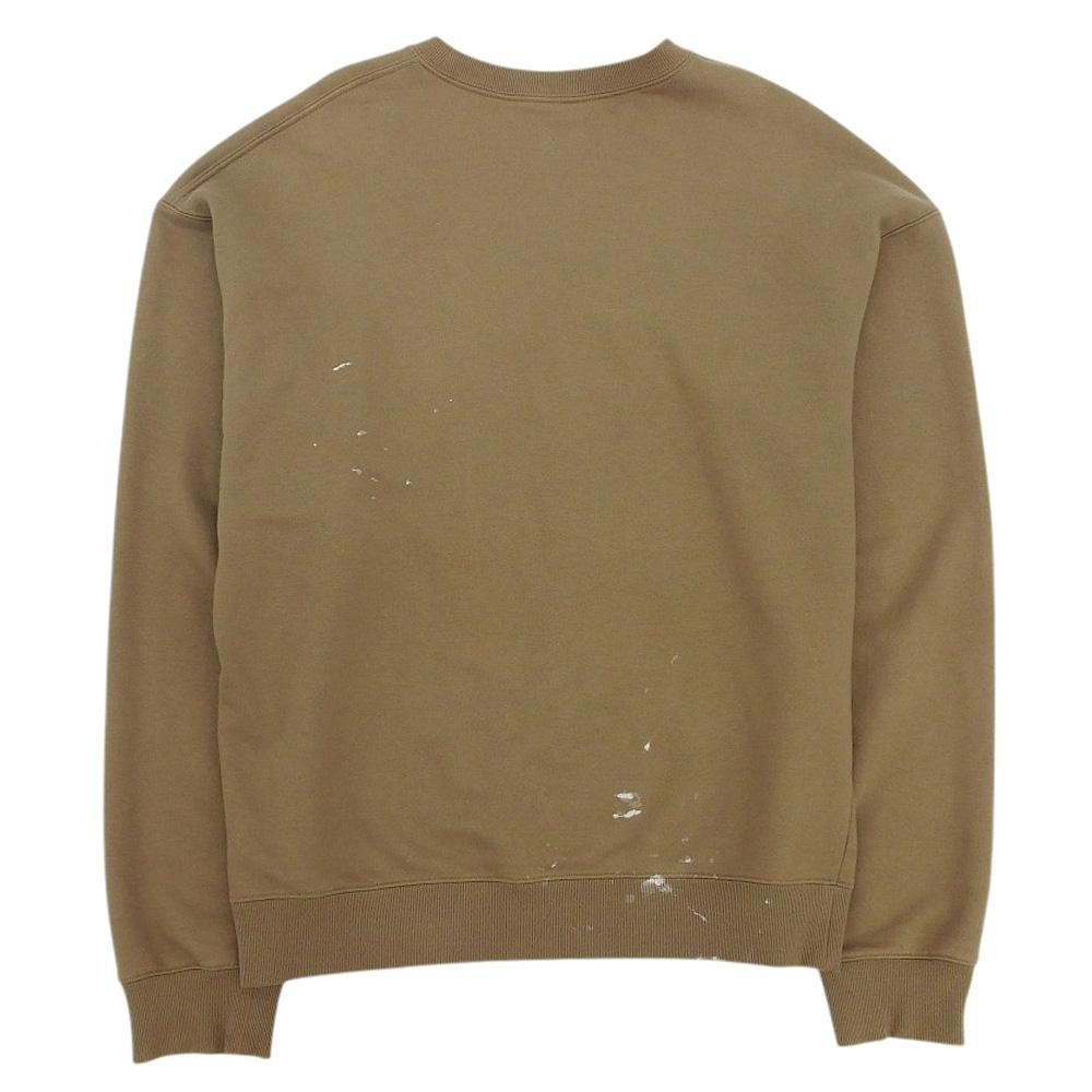 DIOR Cotton Paint Sweat Top Men's Brown L 283J679A0531 22AW tops L BrownUsed