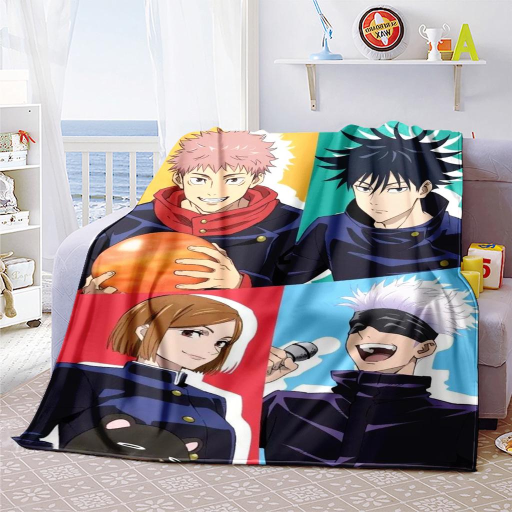 Jujutsu Kaisen Characters Soft Comfortable All Seasons Sofa Office Naps Outdoor Travel Perfect Great Gift