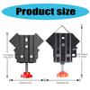 Set of 1 Practical High Strength 90 Degree Corner Clamp for Efficient Woodworking Carpentry and Welding Daily Use