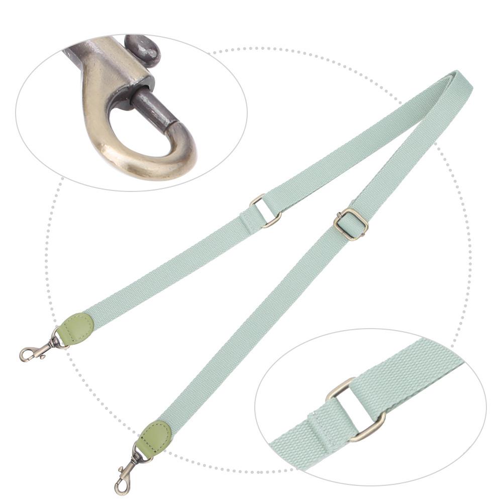 Ručně vyráběné DIY Patchworkové doplňky Nastavitelná crossbody taška Kožený popruh pro CBD065 066Zelená