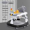 Multifunctional Baby Walker: Anti-Rollover, Sit & Learn Push Car
