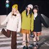 Korean Style Hooded Cotton Jacket Women 2026 Winter Outdoor Lightweight Warm Loose Slim Fit Couple Coat