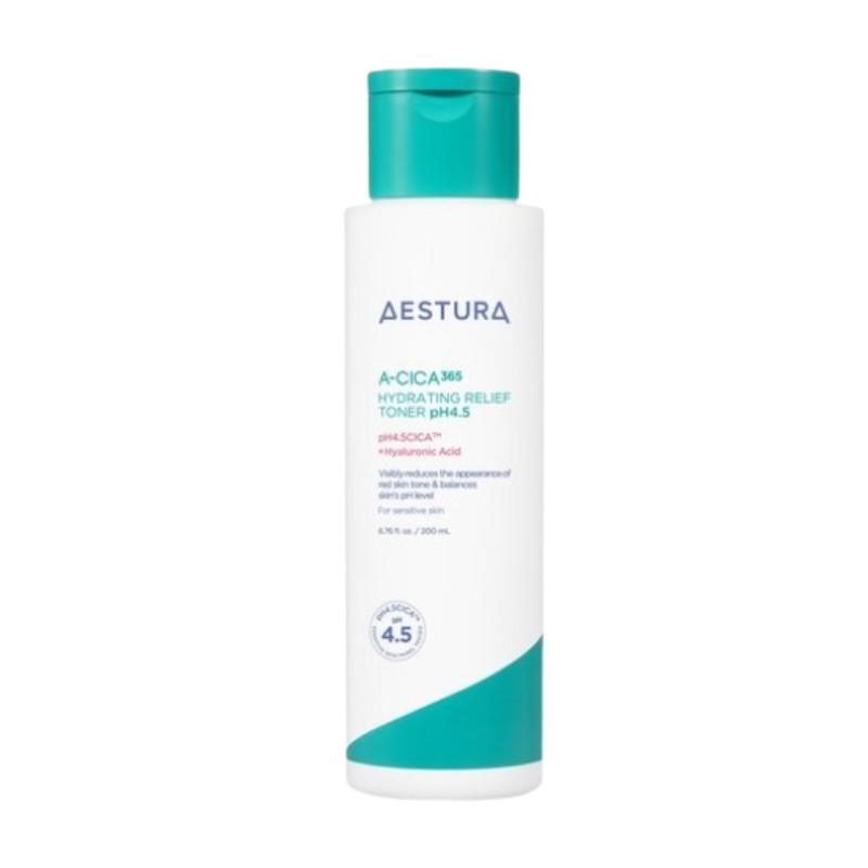 

AESTURA A-Cica 365 Hydrating Relief Toner pH4.5 200ml – Mild Acid Hydrating Toner for Sensitive Skin 200ML