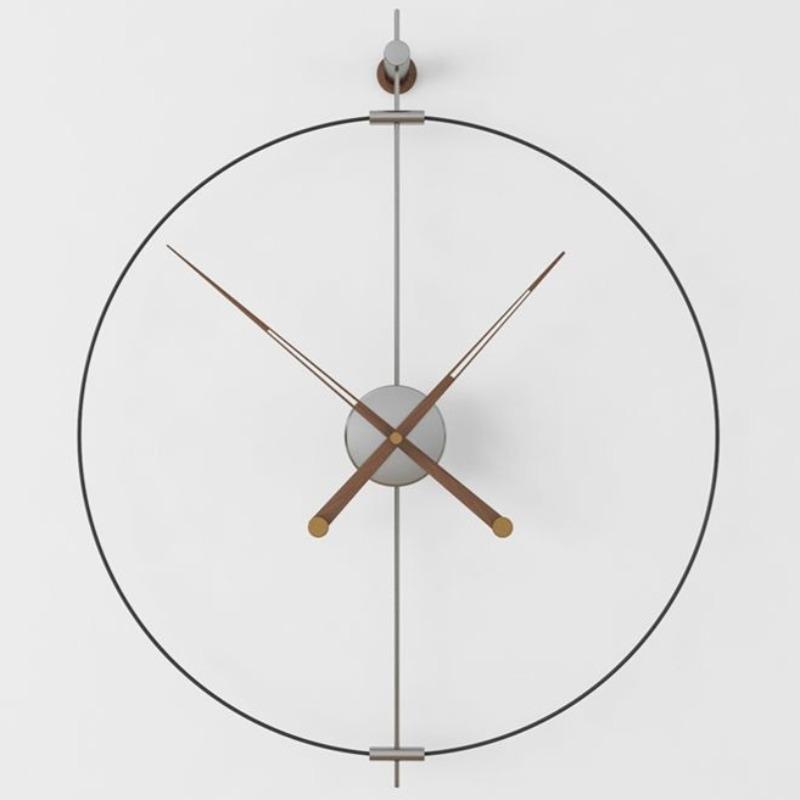 Nordic Wall Clock Modern Wall Watch Minimalist Luxury Aesthetic Large Clocks Silent Elegant Living Room Watches Home Decoration