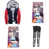 Undertale Sans Halloween Costume Hoodie Shorts Mask Socks Gloves Keychain**
