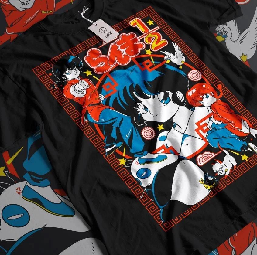 Shampoo Rumiko Tshirt Takahashi Ranma 12 Girl Kawaii Funny Anime All Size S