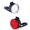 LD-2209 USB Rechargeable Bike Light Set Super Bright Bicycle Light Front and Rear Bicycle Light Set