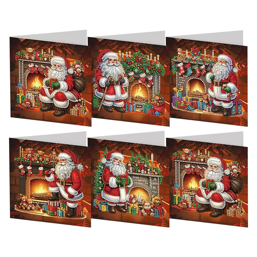 Diamond Painting Christmas Cards Diamond Painting Greeting Cards DIY Diamond Art Cards Arts Crafts for Birthday Thanksgiving Day
