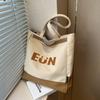 Versatile Canvas Tote Bag Cross-body School Bag Underarm Bag Messenger Bag  School