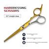Professional 6-Inch Barber Hairdressing Scissors Set: Includes Flat Shears & Thinning Shears