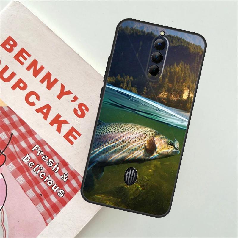 Rainbow Trout Fishing Skin Soft Case For ZTE Nubia Red Magic 9 Pro Plus 8 8S Pro 6S 7S 6 7 Pro 5S 5G 6R Back Cover