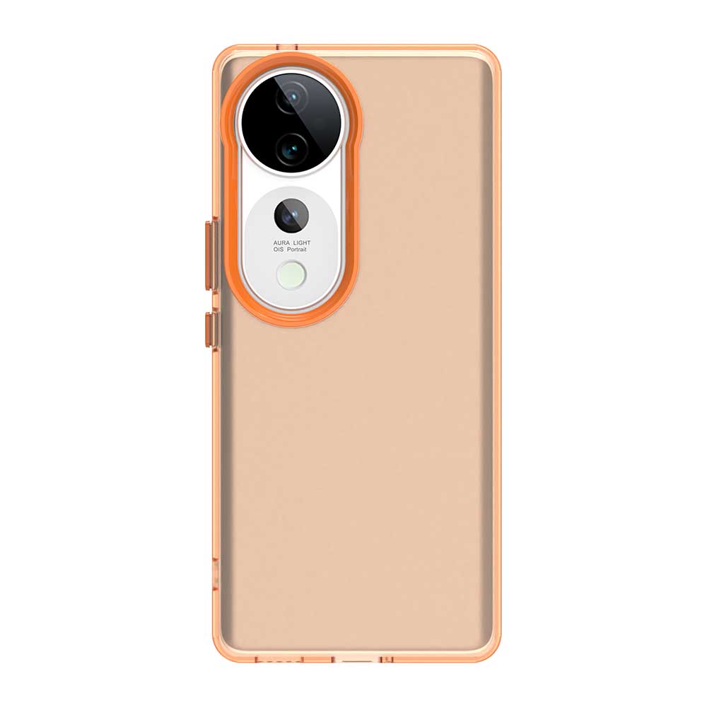 Frosted Case For Vivo V40 Cover Vivo V40 Fundas Coque Matte Translucent PC TPU Edge Back Phone Phone Bumper Vivo V40