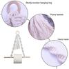 Woven Paper Towel Holder Wall Mounted Cotton Cord Sanitary Towel Holder (Butterfly) - DD01