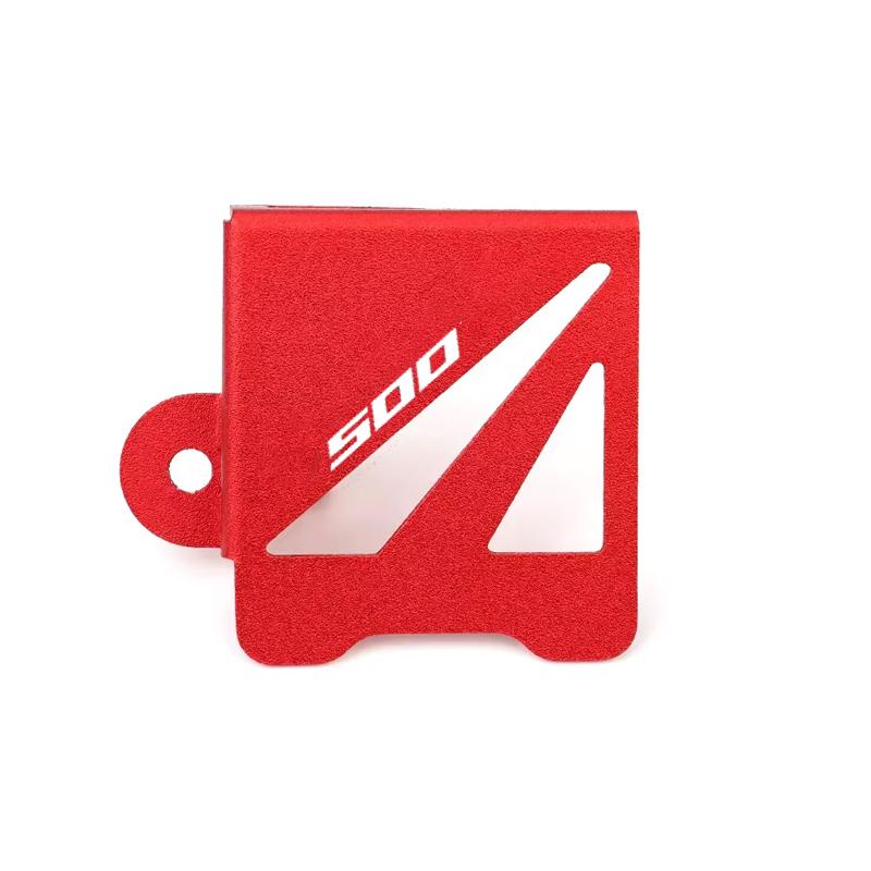 For Honda CB500F CB500X CL500 CBR500R 400X 400F Motorcycle Rear Brake Pump Fluid Tank Oil Cup Reservoir Guard Cover Protector