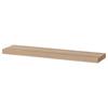 IKEA Wall Shelf 110x26 Cm White Stained Oak Effect LACK (504.182.13)