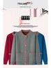 Women's Fleece-Lined Knitted Cardigan for Autumn/Winter - Ideal for Middle-Aged and Elderly.