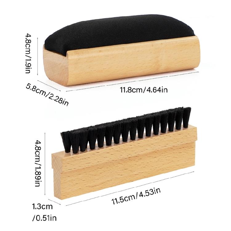 Portable 7 in 1 Vinyls Cleaning Set with Microfibers Velvet Brushes Air Blower 60ml Detergent for Optimals Record Care