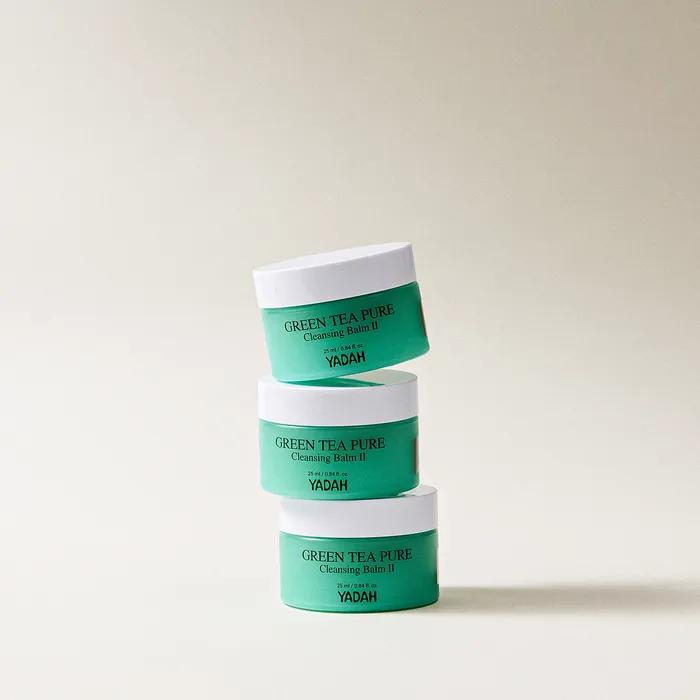 Green Tea Pure Vegan Cleansing Balm 25ml Travel Size