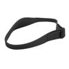 Neckline Shaving Template Adjustable Curved Silicone Hair Trimming Guide for Children Adults Black