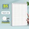 Dual Spiral Notebook - Thick B5, A5 Planner with Lined, Grid, and Blank Pages (English)