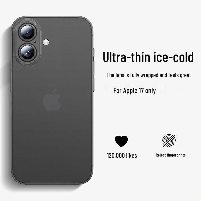 DIVI Ultra-Thin Matte Translucent Shockproof iPhone Case