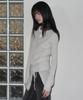 Ledeoli Henley Neck Layered Set Linen Knit Top [Black]